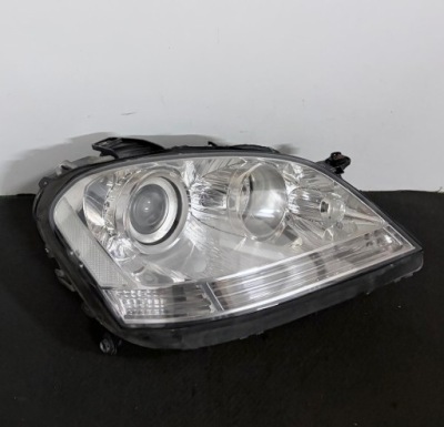 Лампа правая фара правый mercedes w164 ml обычная линза h7 eu демонтаж фото №1