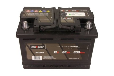 BATERÍA 12V 88AH/800A L - 278X175X190 Z OCZKIEM KONTROLNYM 85-0014  