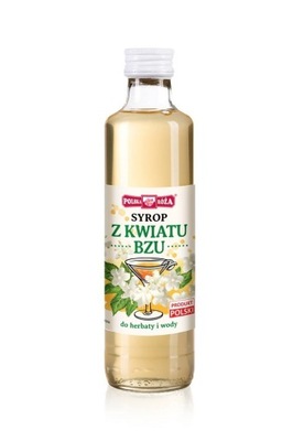 Syrop z kwiatu bzu 250ml Polska Róża