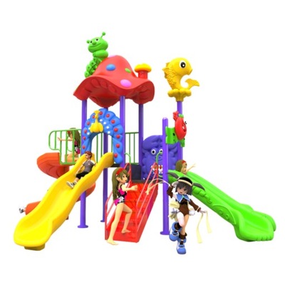 Plac zabaw zjeżdżalnia