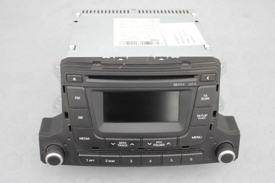 Радио odtwarzaczcd mp3 hyundai i10 ii 13-19 фото №1