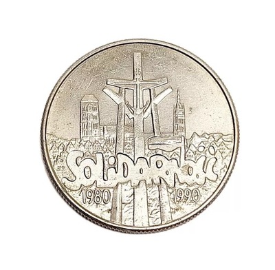 MONETA 10000ZŁ SOLIDARNOŚĆ 1990R