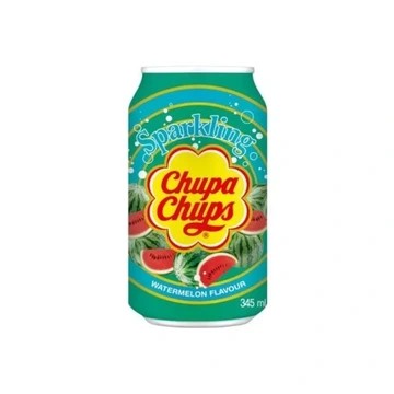 Napój gazowany Arbuz 345 ml - Chupa Chups lizak