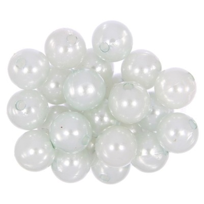 Koraliki perły perełki perła akrylowe 12mm 24szt