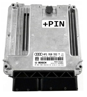 COMPUTADOR ECU AUDI 5.2 4F1910552T 0261S02612 + PIN  