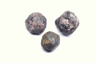 GRANAT ALMANDYN - kamień naturalny zestaw 3 szt. - 15 g - BRAZYLIA - GAB29