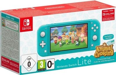 Konsola Nintendo Switch Lite Animal Crossing edition