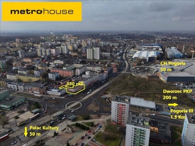 Komercyjne, Dąbrowa Górnicza, 800 m²