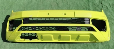 Vw amarok 2h6 lift 16- бампер перед передній решітка молдинг фото №1