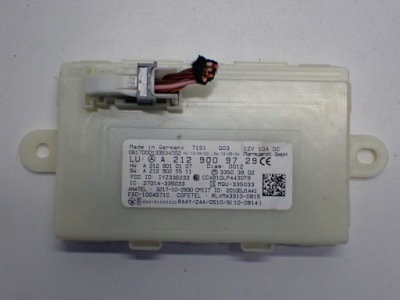 Модуль блок керування keyless a2129009729 mercedes a w176 17r фото №1