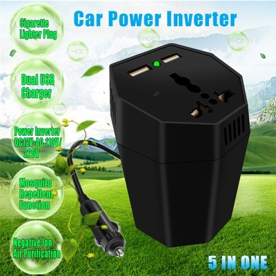 ЗАРЯДКА АВТОМОБІЛЬНА POWER INVERTER 360W DC 12V