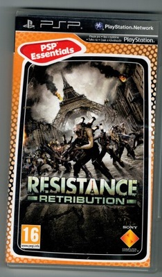 GRA SONY PSP RESISTANCE RETRIBUTION