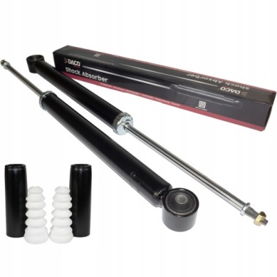 Амортизаторы i отбойники задний  x2 vw golf iv / octavia i / fabia ii iii / a3 фото №1