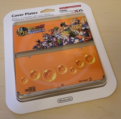 COVER PLATES DRAGON BALL Z Nintendo New 3DS UNIKAT !!!