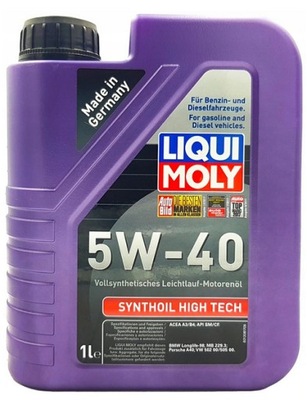 LIQUI MOLY 1855 OLEJ SYNTHOIL HIGH TECH 5W-40 1L