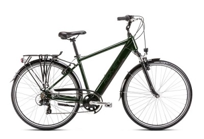 ROWER ROMET ELEKTRYCZNY WAGANT RM 1 INTEGRATED CIEMNOZIELONY RAMA 21