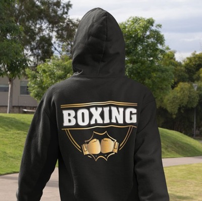 BLUZA Z KAPTUREM BOXING