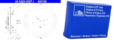 BEBEN DE FRENADO SMART 00- CITY CUPÉ (BM450) (98-03)  