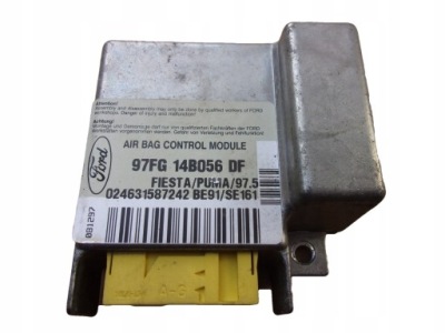 Блок управления модуль подушек подушка безопасности ford puma фото №1