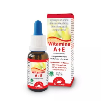 Dr Jacob's Witamina A+E krople 20 ml