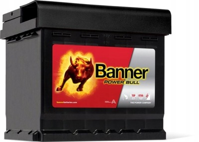 АККУМУЛЯТОР BANNER 50AH 450A POWER BULL