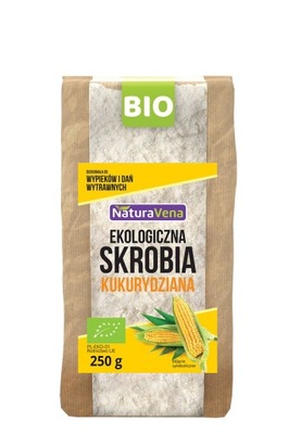 Skrobia kukurydziana BIO 250 g Naturavena