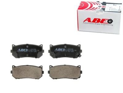Abe тормозные колодки тормозные kia carens i carens ii clarus фото №1