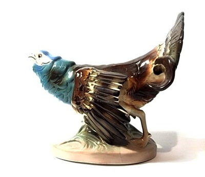 PORCELANOWA FIGURKA - GŁUSZEC ROYAL DUX CZECHY