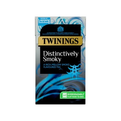 Twinings Distinctively Smoky herbata Czarna 40szt UK