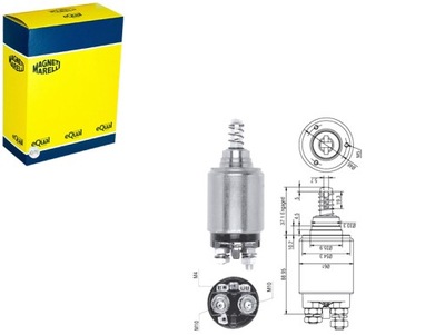 CONMUTADOR ELECTROMAGNÉTICO ARRANCADOR MAGNETI MARELLI  