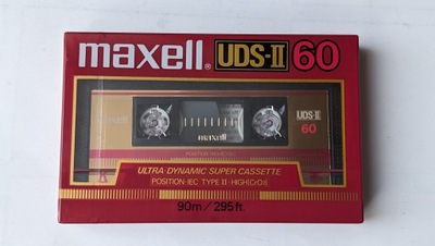 Maxell UDS-II 60 1985r. NOWA 1szt