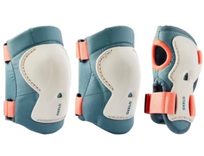 OXELO Rolki Hulajnoga Deskorolka OCHRANIACZE ZESTAW 6szt XXS