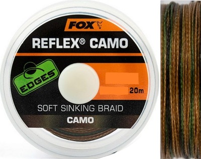 PLECIONKA FOX PRZYPONOWA REFLEX CAMO 25lb 20m