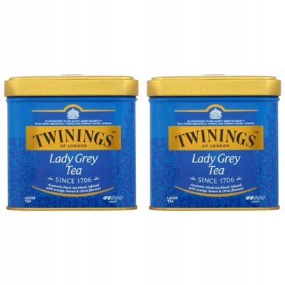 Twinings Herbata czarna z aromatem Lady Grey 200g