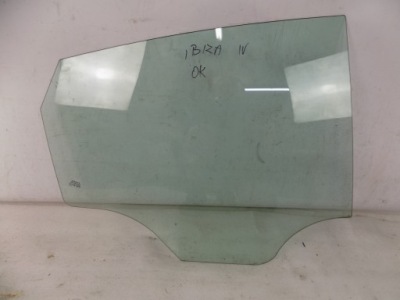 Seat ibiza iv стекло дверь правая задняя 2009r фото №1