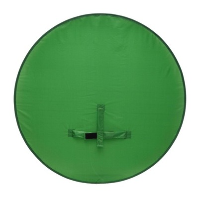 Okrągły materiał 2 w 1 z zielonym ekranem Fix