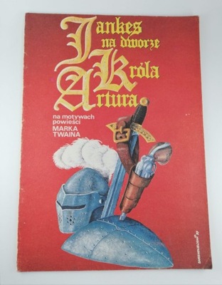 Komiks Jankes na dworze Króla Artura 1989 PRL