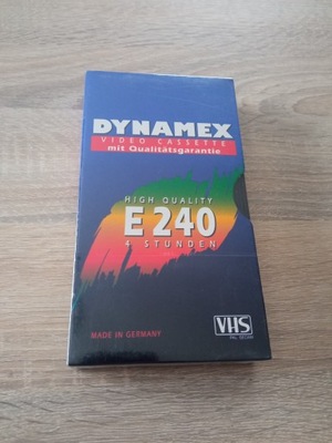 DYNAMEX HQ E-240 nowa kaseta VHS