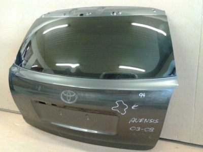 Toyota avensis 2003 kombi кришка багажника задня фото №1