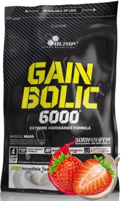 GAINER OLIMP GAIN BOLIC 6000 1000G ODŻYWKA NA MASĘ