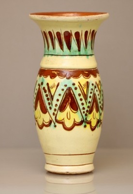 Ceramiczny wazon Huculski I poł. XX w, Pokucie