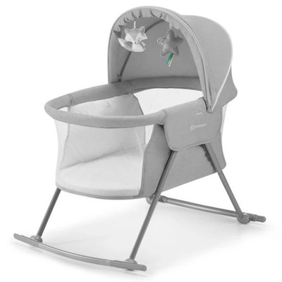 KINDERKRAFT Postieľka/kolíska LOVI grey