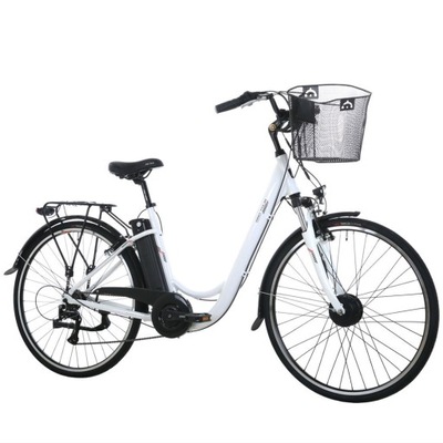 Miejski rower elektryczny 28 cali duża rama 250W 10.4 Ah 28"