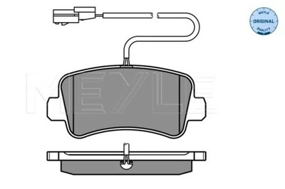 КОЛОДКИ HAM. RENAULT T. MASTER/MOVANO 10- Z ДАТЧИКОМ 0252511218/W