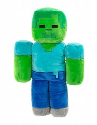 MINECRAFT MASKOTKA MŁODZIEŻOWA ZABAWKA PRZYTULANKA ZOMBIE 50CM