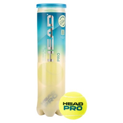 HEAD PRO 4B - piłki tenisowe