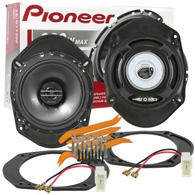 КОМПЛЕКТ PIONEER ДИНАМИКИ FOCUS FUSION PUMA MONDEO MK 1 2 ПЕРЕД ЗАД ПРОСТАВКИ