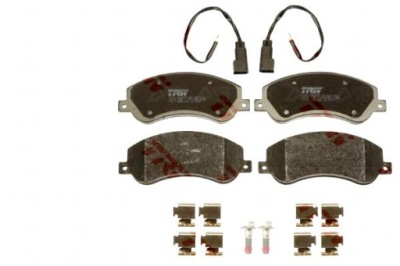 Trw тормозные колодки тормозные ford перед transit 2,2-3,2 tdci 06-14 фото №1