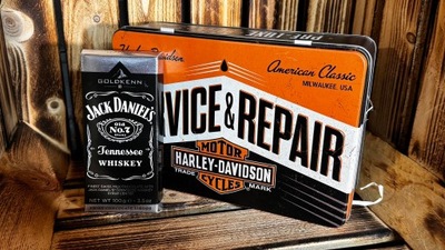 Puszka Prezent Harley Davidson - Jack Daniels