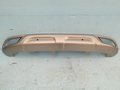 Диффузор накладка бампера renault kadjar задняя задний фото №1